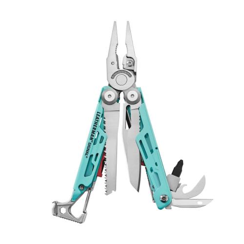 Мультиінструмент Leatherman® "Signal® Aqua Silver", 833187