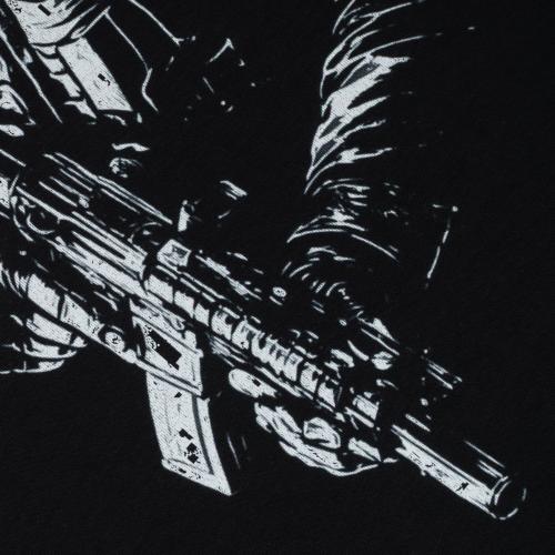 Футболка с рисунком "Soldier", UA281-29898-BK-SLD