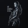 Футболка с рисунком "Не слабый пол", UA281-29898-BK-WSN