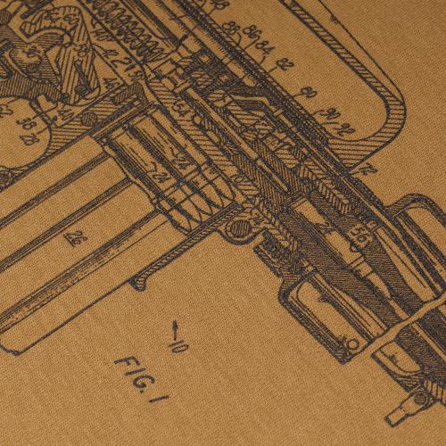 Футболка з малюнком "M-16", UA281-29898-CB-M16