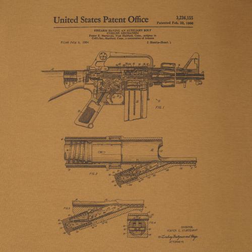 Футболка з малюнком "M-16", UA281-29898-CB-M16