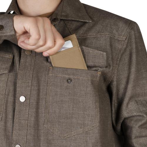 Field shirt "FABRI" denim, UA281-29946-DN-OMD - Prof1group Field shirt "FABRI" denim, UA281-29946-DN-OMD