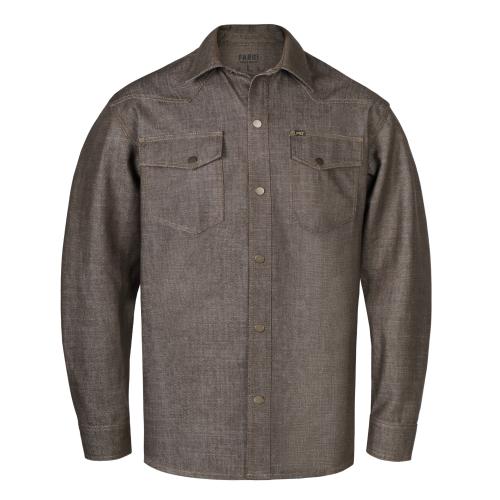 Field shirt "FABRI" denim, UA281-29946-DN-OMD - Prof1group Field shirt "FABRI" denim, UA281-29946-DN-OMD