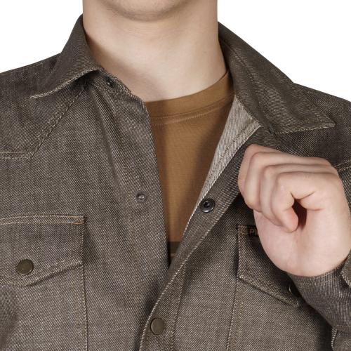 Field shirt "FABRI" denim, UA281-29946-DN-OMD - Prof1group Field shirt "FABRI" denim, UA281-29946-DN-OMD