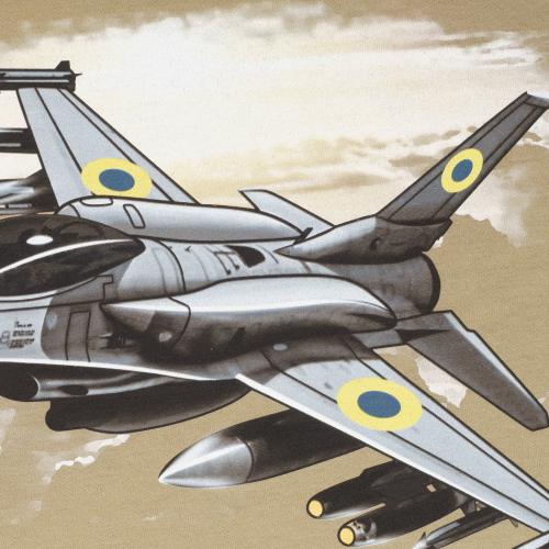 Футболка c рисунком "F-16", UA281-29898-TN-F16 - Prof1group Футболка c рисунком "F-16", UA281-29898-TN-F16