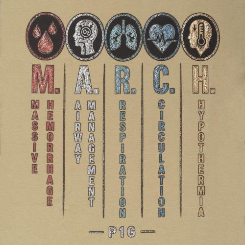 Футболка з малюнком "MARCH", UA281-29898-TN-MRC - Prof1group Футболка з малюнком "MARCH", UA281-29898-TN-MRC
