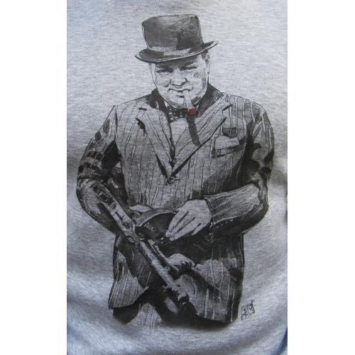 Світшот зимовий "WS- Winston Churchill" (Winter Sweatshirt Winston Churchill)   