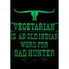 Military style T-shirt "Vegetarian" NightGlow Series
