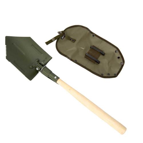 Foldable American Shovel with Case