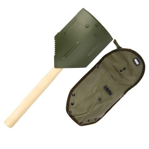 Foldable American Shovel with Case