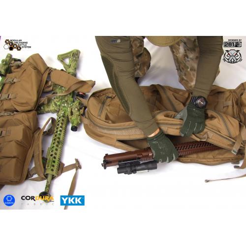 Multi-barrel rifle mission bag M.U.B.S."ARTB" (Assault Rifle Transport Bag)