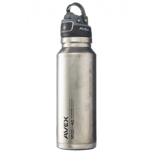 Термобутылка для воды (фляга) "AVEX FreeFlow AUTOSEAL® Stainless steel" (1200 ml)