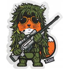 Шеврон "5.11 TACTICAL FOX SNIPER PATCH"