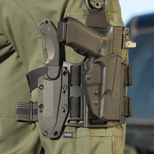 Кобура тактическая "5.11 Tactical ThumbDrive Holster Glock 19/23" (левша)