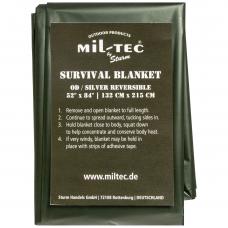 Одеяло спасательное "Mil-Tec Survival Blanket" - Prof1group Одеяло спасательное "Mil-Tec Survival Blanket"