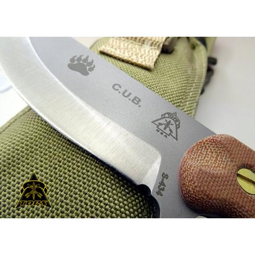 Нож "TOPS KNIVES CUB Compact Utility Knife Fixed"