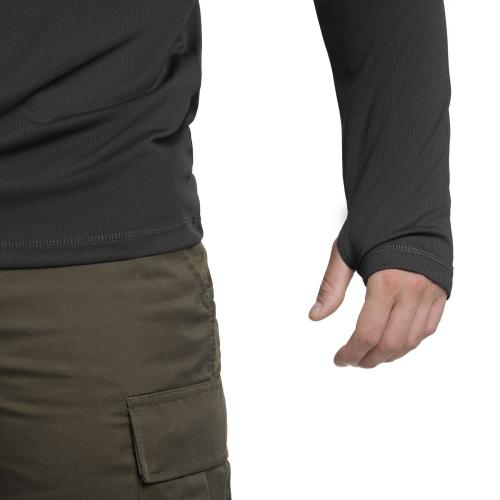 Buy STURM MIL-TEC TACTICAL LONG SLEEVE SHIRT QUICKDRY, Black