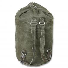 Bag Bundeswehr duffel with shoulder straps Used