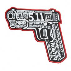 Нашивка "5.11 45 WORDS OR ELSE PATCH"