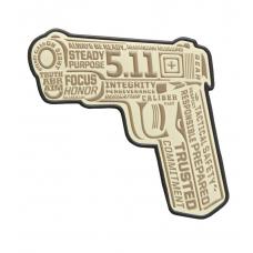 Нашивка "5.11 45 WORDS OR ELSE PATCH"