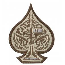 Нашивка "5.11 SPADE PATCH"