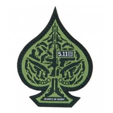 Нашивка "5.11 SPADE PATCH"