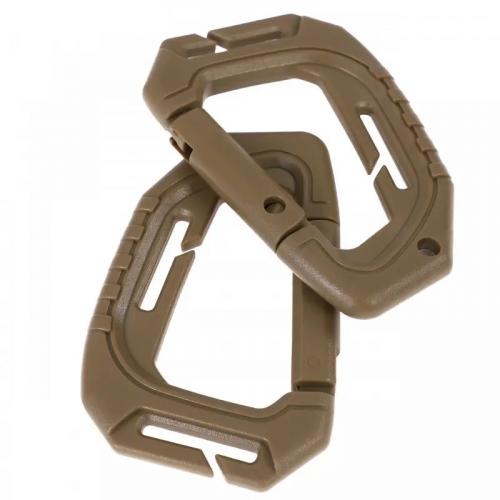 TACTICAL CARABINER MOLLE (2 PCS./BLISTER)