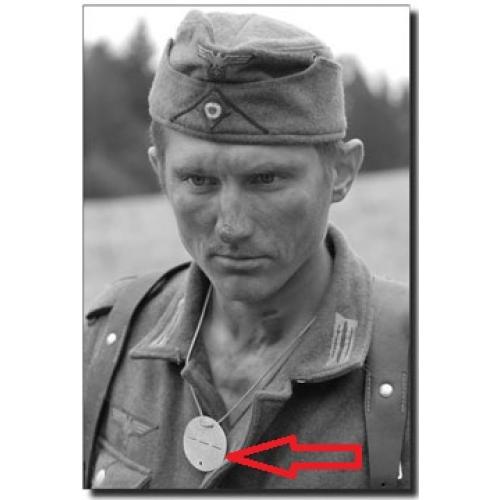 Wehrmacht Replica DOG TAG