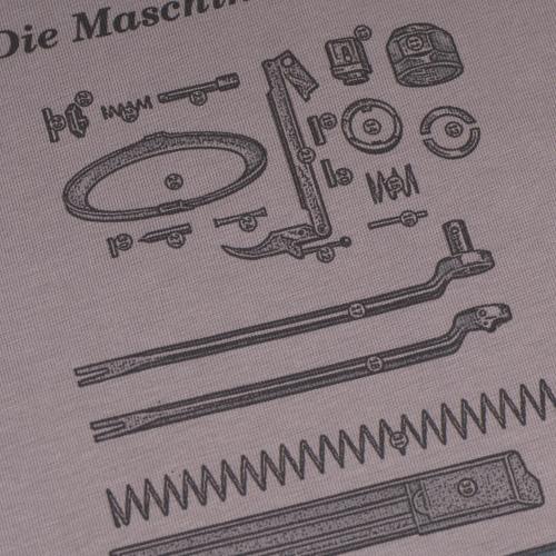 Футболка з малюнком "MP-40 SUBMACHINE GUN LEGEND", UA281-29891-IG-MP