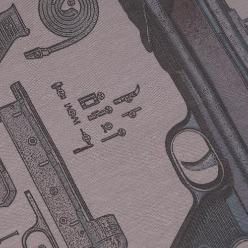 Футболка з малюнком "MP-40 SUBMACHINE GUN LEGEND", UA281-29891-IG-MP
