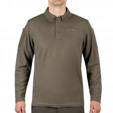 Футболка Поло тактична з довгим рукавом "TACTICAL LONG SLEEVE POLO SHIRT QUICK 