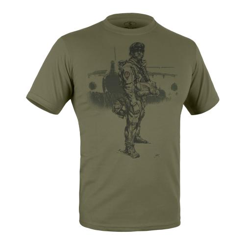 Футболка з малюнком "Paratrooper", UA281-29891-OD-PR