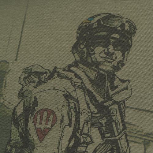 Футболка з малюнком "Paratrooper", UA281-29891-OD-PR