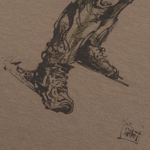 Футболка c рисунком "Paratrooper"