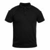 Військовий одяг - Футболка Поло тактична "TACTICAL QUICK DRY POLOSHIRT" Black