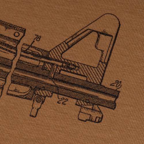 Футболка з малюнком "M16/AR15 Rifle Legend", UA281-29891-CB-M16