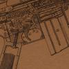 Футболка з малюнком "M16/AR15 Rifle Legend", UA281-29891-CB-M16