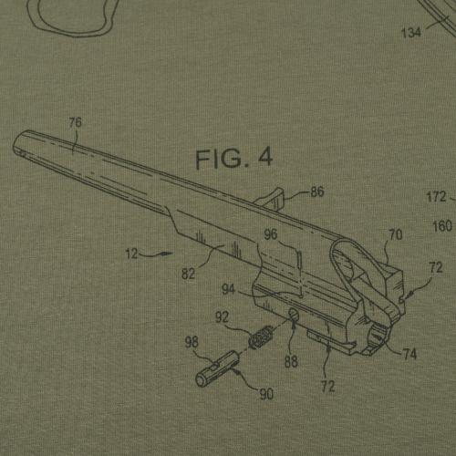 Футболка з малюнком "AK-47 Rifle Legend", UA281-29891-OD-AK