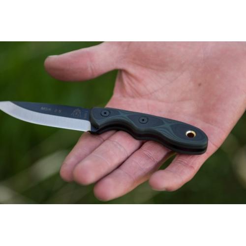 Ніж "TOPS KNIVES Mini Scandi Knife 2.5 Green/Black G-10"