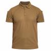 Військовий одяг - Футболка Поло тактична "TACTICAL QUICK DRY POLOSHIRT" DARK COYOTE