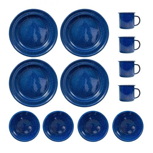 Набор посуды Sturm Mil-Tec® "Western Dishes Enamelled" (12 pcs), 14678000