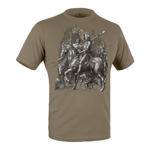Military style T-shirt "Knight, Death and the Devil"