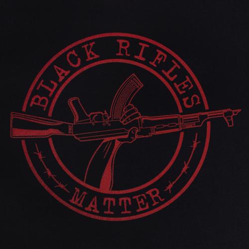 Світшот зимовий "Black Rifles Matter", UA281-29911-BK-BRM-R