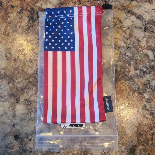 Мягкий чехол для очков "ESS Microfiber Flag Bag"