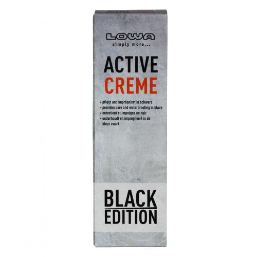 Крем для взуття "LOWA Active Cream 75 ml" (чорний)