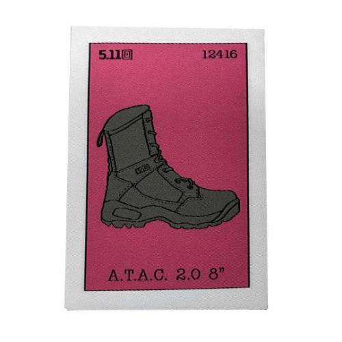 Нашивка 5.11 Tactical "A.T.A.C. Boot Patch"