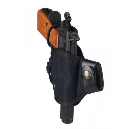 Holster zone synthetic molded quick release on the bracket