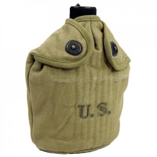 Фляга польова М10 американська (повний комплект) WW2 US Army Canteen (репліка), 18626000-18625100 - Prof1group Фляга польова М10 американська (повний комплект) WW2 US Army Canteen (репліка), 18626000-18625100