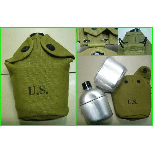 Фляга польова М10 американська (повний комплект) WW2 US Army Canteen (репліка), 18626000-18625100 - Prof1group Фляга польова М10 американська (повний комплект) WW2 US Army Canteen (репліка), 18626000-18625100