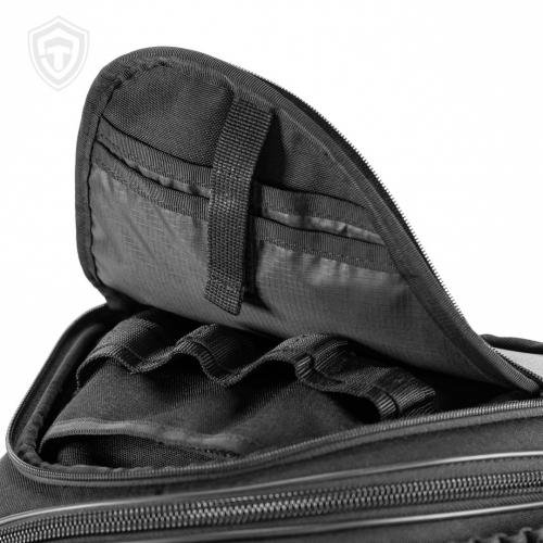 Оперативная тактическая сумка "9Tactical Pangolin Mini ECO Leather Black"